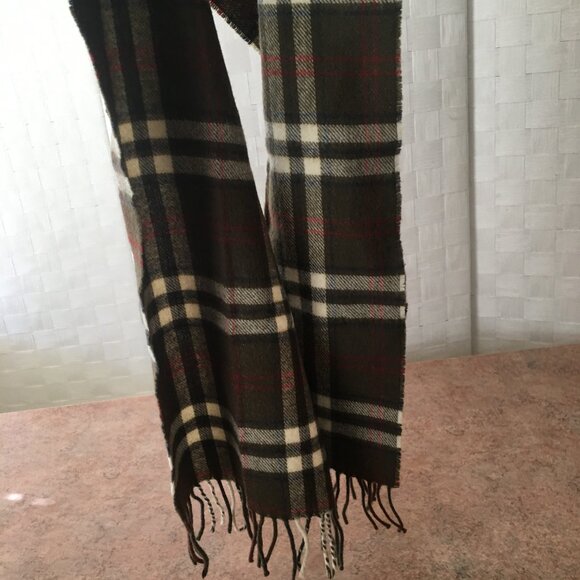 The Glenlivet Dress Muted Tartan Scarf Scotland Lambswool - Picture 8 of 9